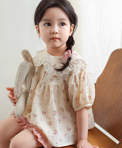 Fiona Floral Baby Doll Top