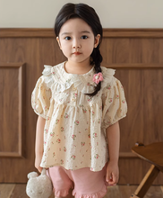 Load image into Gallery viewer, Fiona Floral Baby Doll Top
