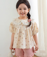 Load image into Gallery viewer, Fiona Floral Baby Doll Top
