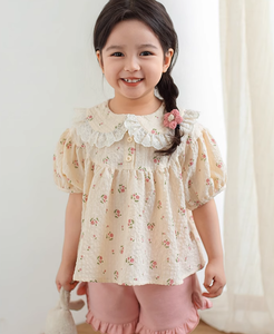 Fiona Floral Baby Doll Top