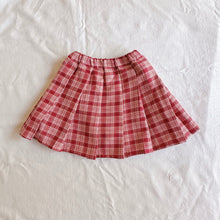 Load image into Gallery viewer, Fiona Pleated Check Skirt
