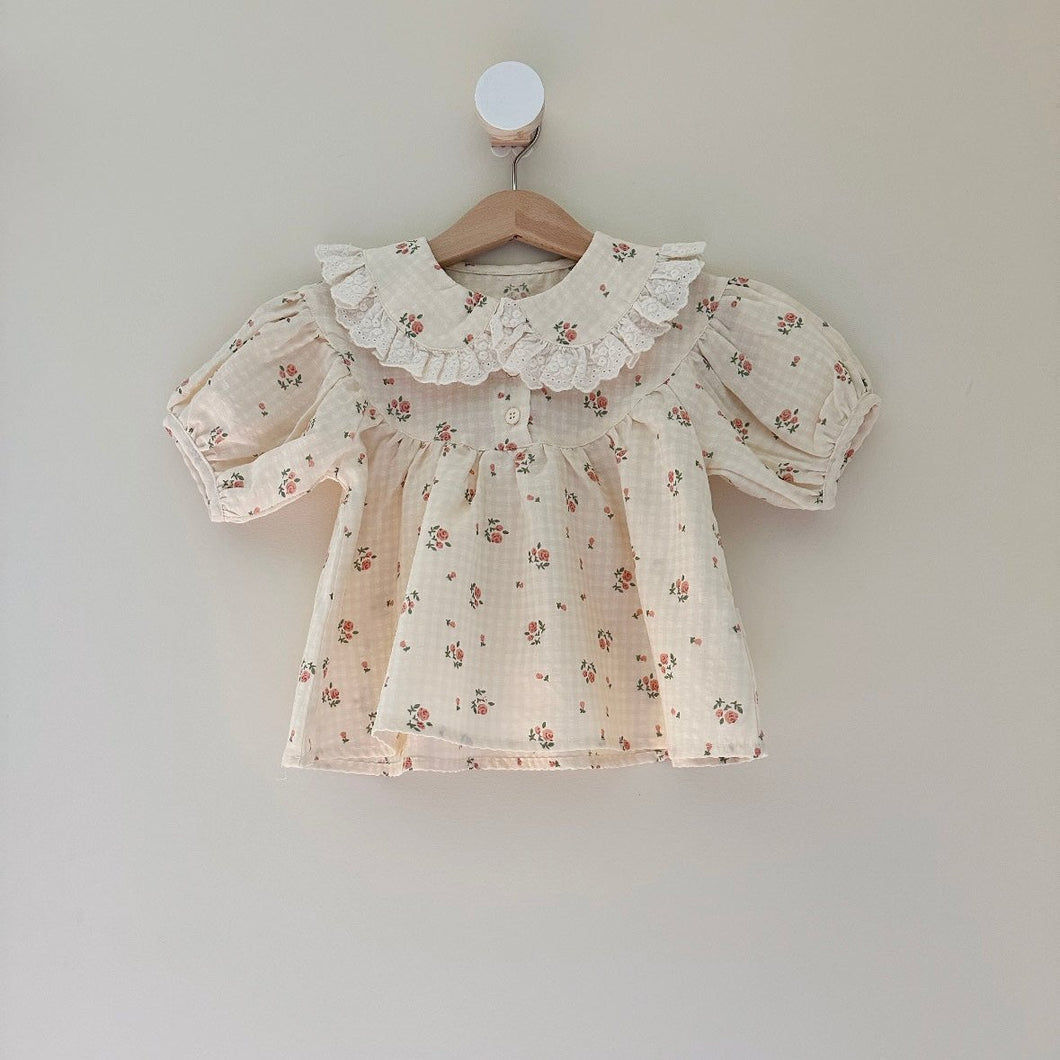 Fiona Floral Baby Doll Top